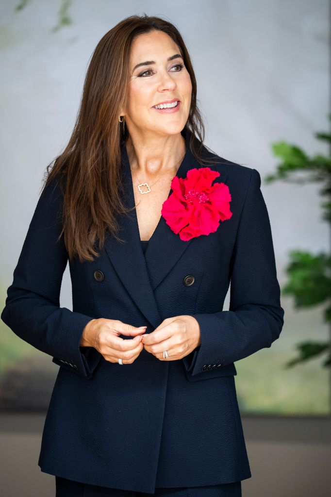 Mary de Dinamarca con traje de Max Mara