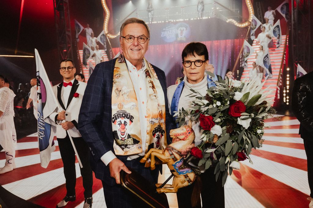La princesa Estefania de Monaco en la inauguración del Circo de Monte Carlo