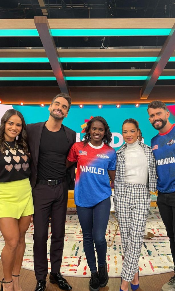 Yamilet Peña y Yoridan Martínez en \'Hoy Día\'