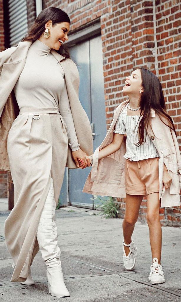 Chiqui Delgado y su hija