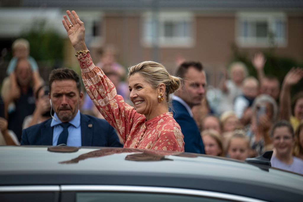 La reina Máxima de Holanda en un acto en Urk