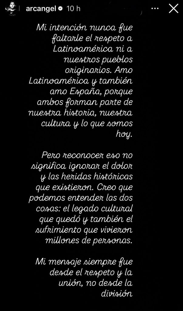 El mensaje de Arcángel tras sus polémicas declaraciones.