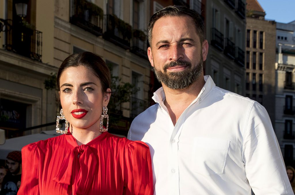 Lidia Bedman y Santiago Abascal, en una imagen de archivo