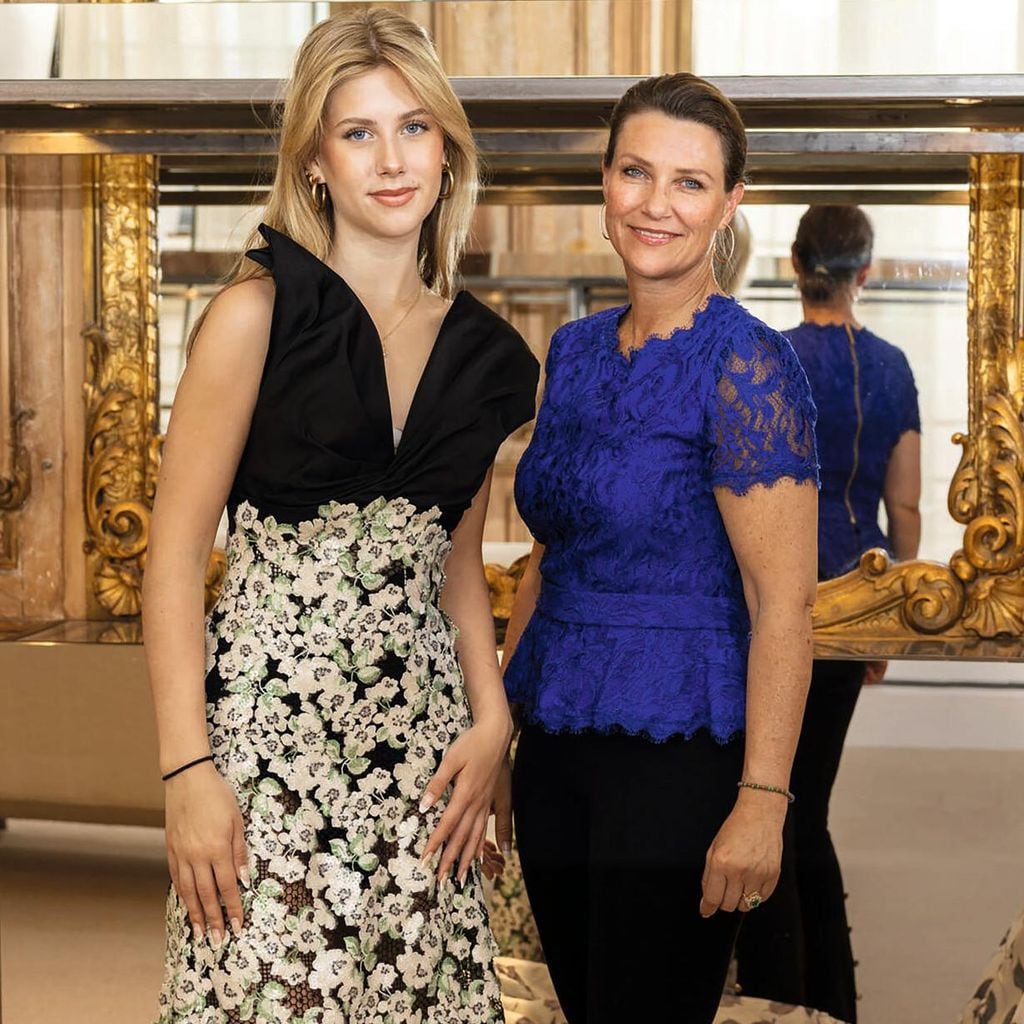 Leah Isadora y Marta Luisa de Noruega HOLA 4079