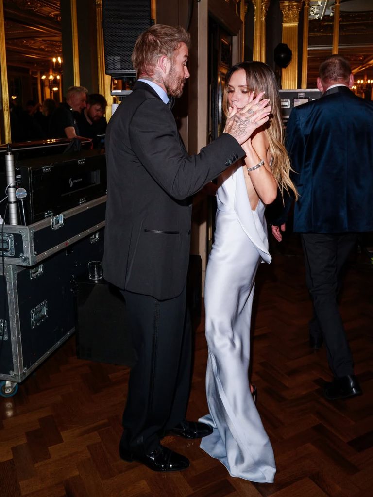 David y Victoria Beckham, en el cumpleaños del padre de la diseñadora