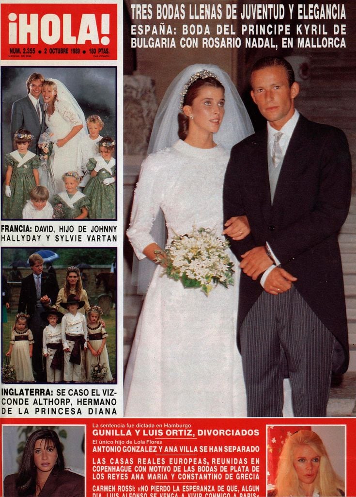 Boda de Kyril de Bulgaria y Rosario Nadal