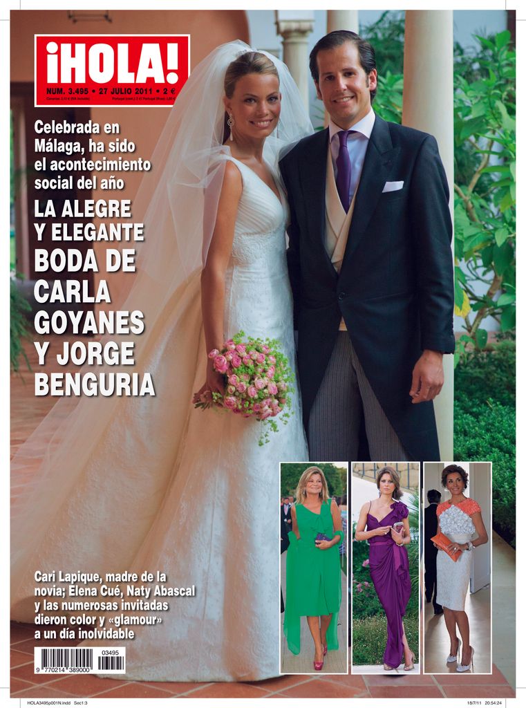 HOLA+ Bodas Carla y Caritina Goyanes