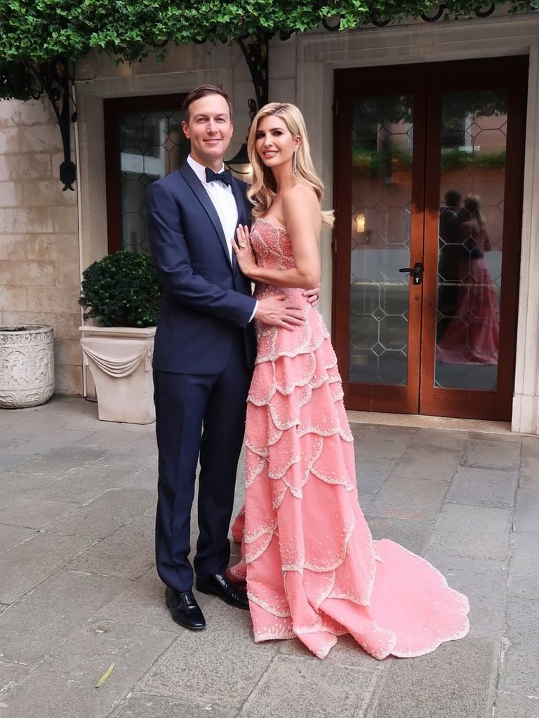 Ívanka Trump, espectacular con su modelo de Tony Ward Couture 