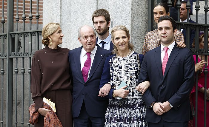 Juan Urdangarin en la boda de José Luis Martínez Almeida y Teresa Urquijo 