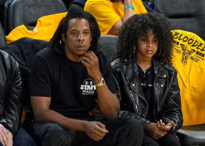 Jay-Z y su hija Blue Ivy