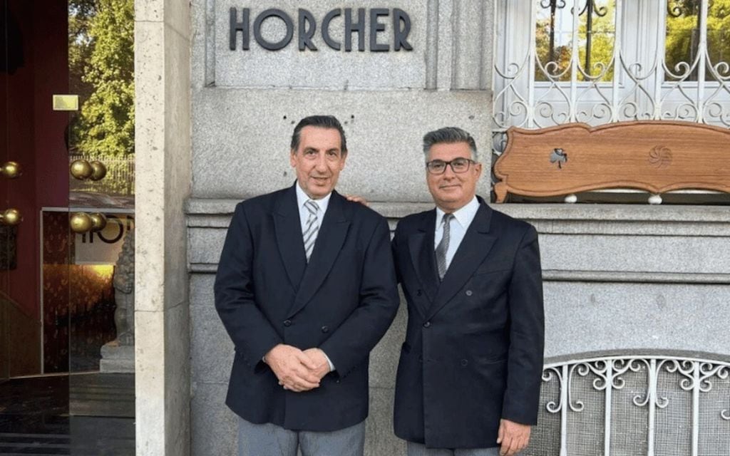Blas Benito y Raúl Rodríguez (Horcher), Premio Nacional de Gastronomía a la Mejor Dirección de Sala 2025.