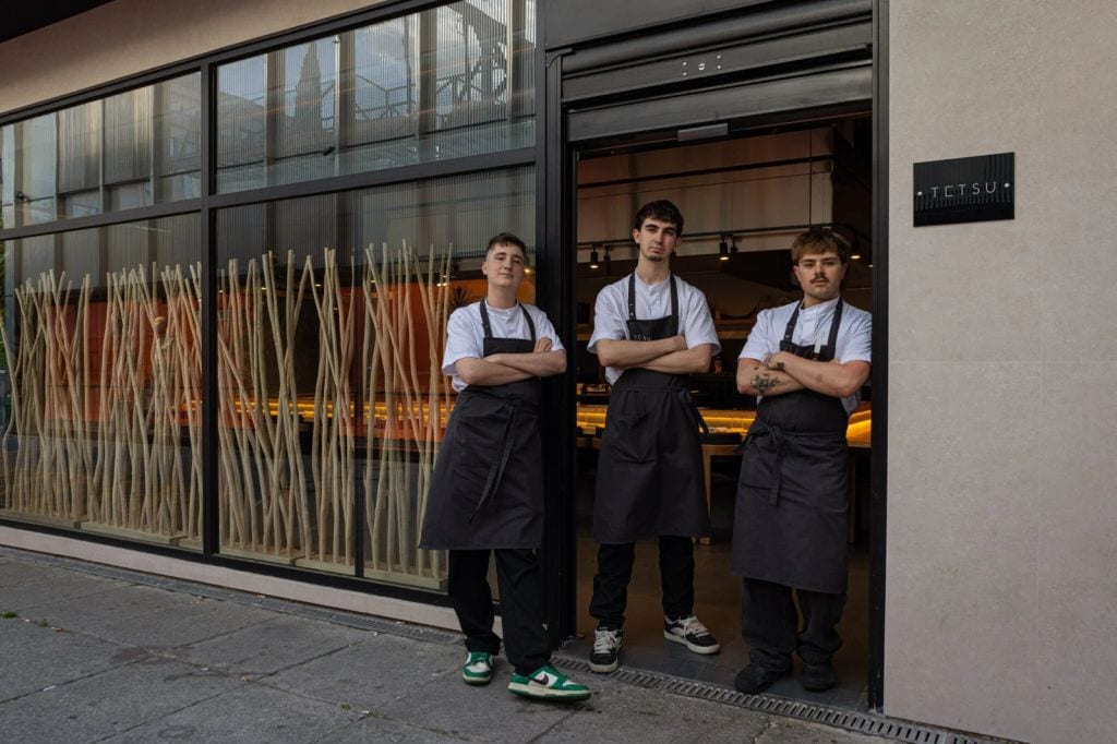 Los jóvenes cocineros de Tetsu se han enfocado en la cocina japonesa.