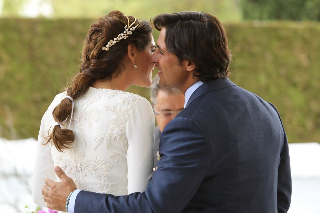 Fran Rivera y Lourdes Montes, el día de su boda