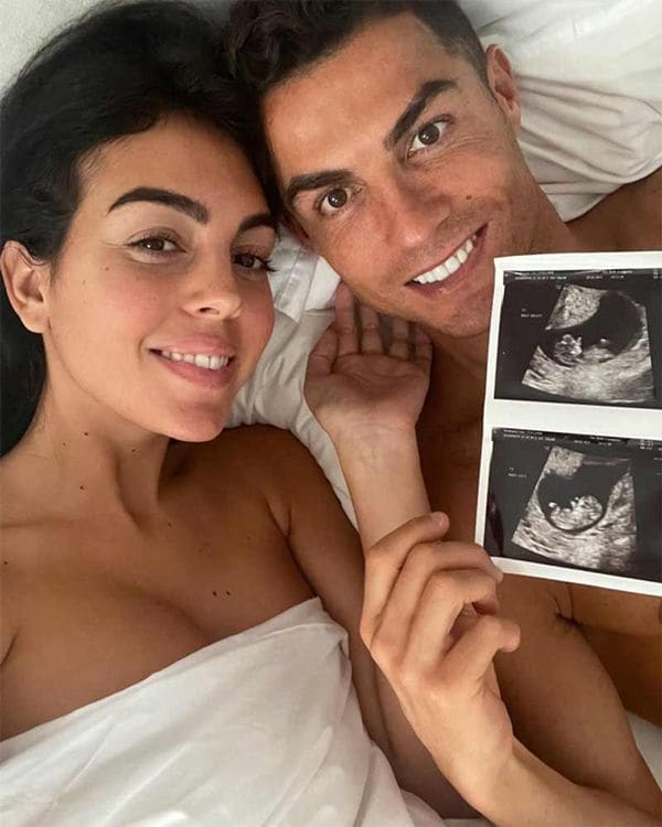 georgina cristiano ronaldo embarazo mellizos