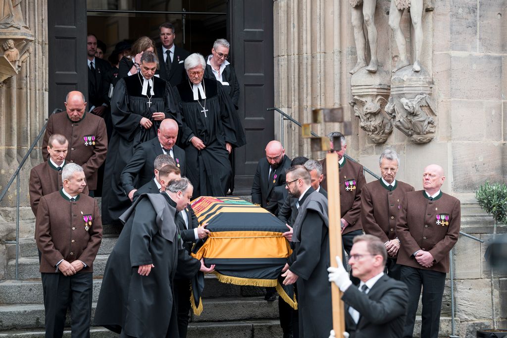 Funeral de Andrés de Sajonia-Coburgo-Gotha