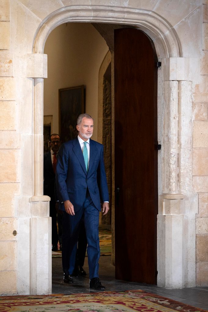 El rey Felipe en el Palacio de la Almudaina