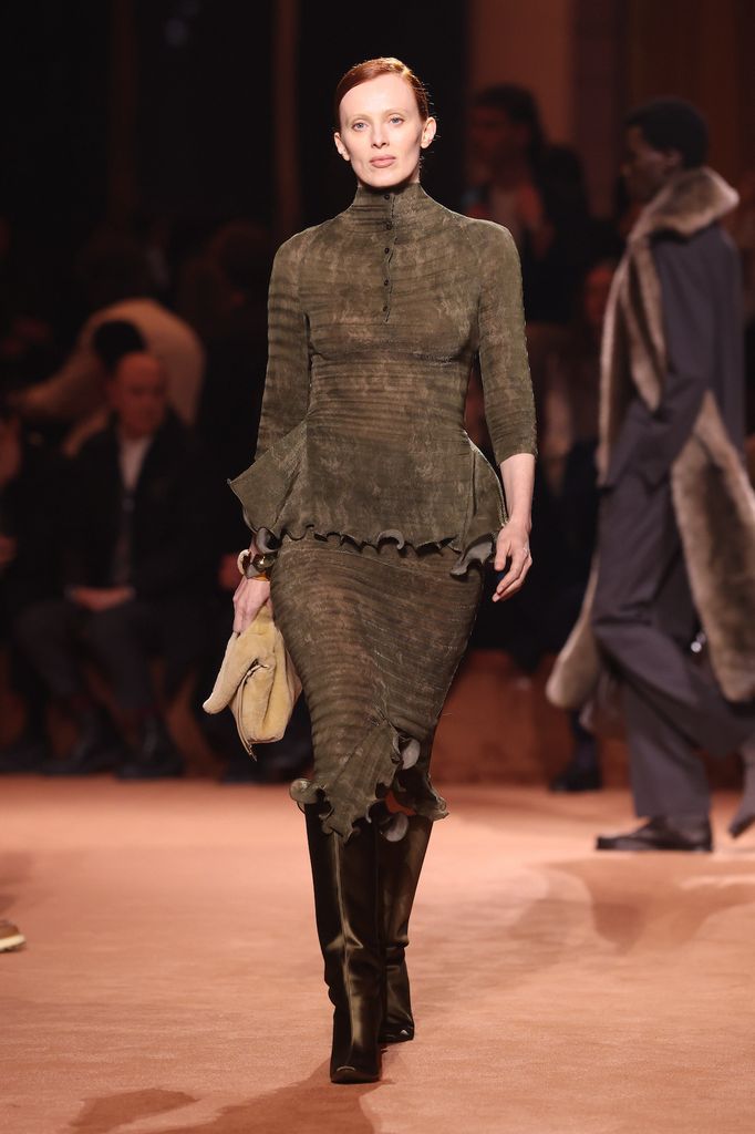 Aitana en el desfile de Fendi Primavera/Verano 2026 en Milan fashion week