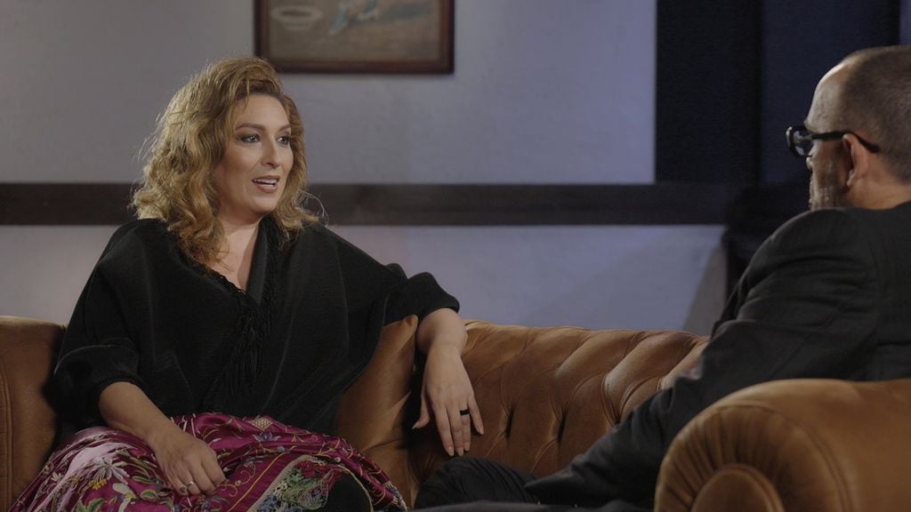 Estrella Morente y Risto Mejide