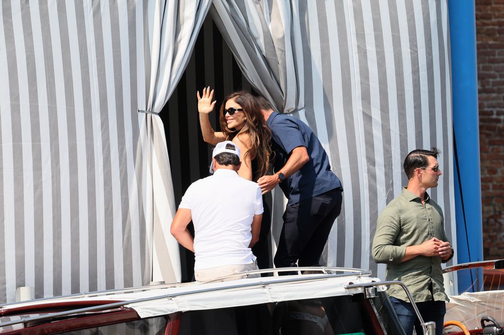 Lauren Sánchez llega a Venecia antes de su gran boda