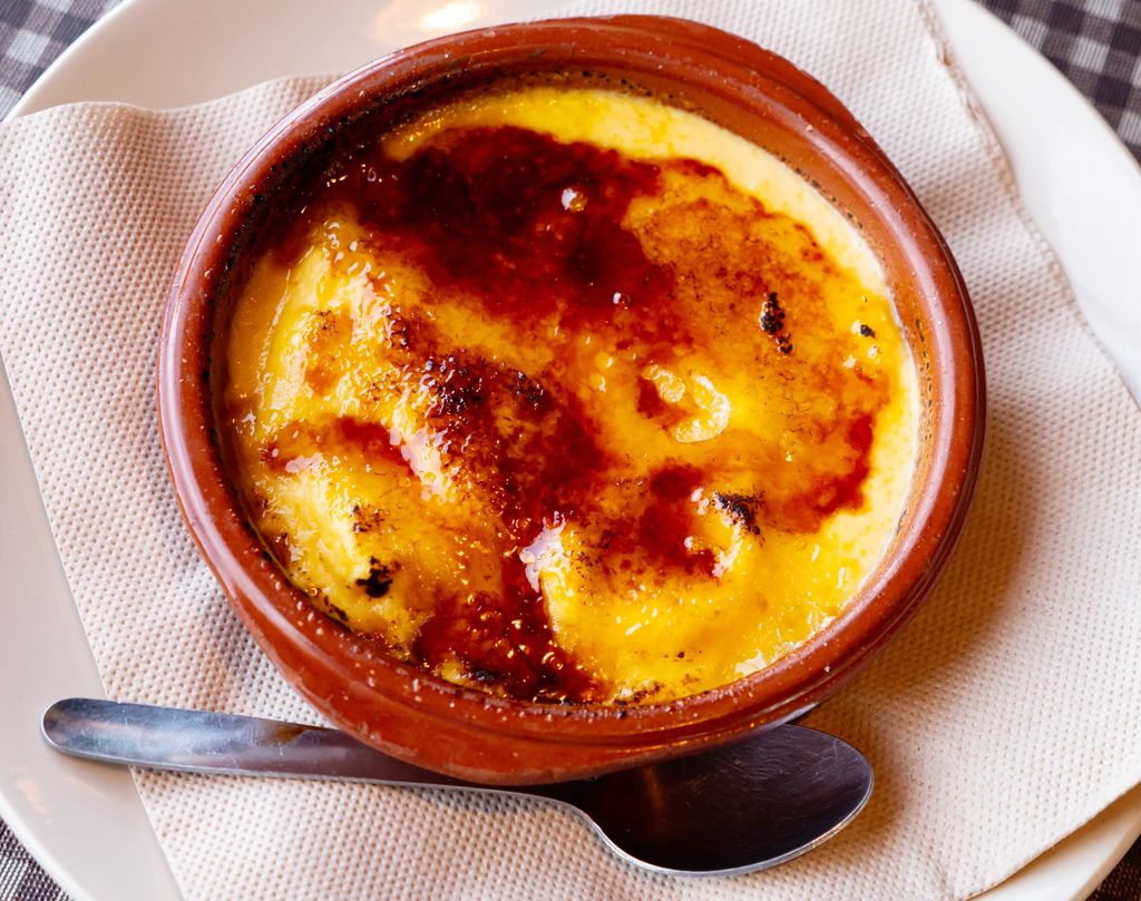 No faltará la emblemática crema catalana