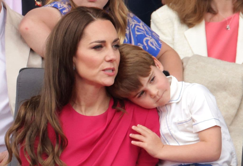 ¡Kate entretuvo a un Louis animado!
