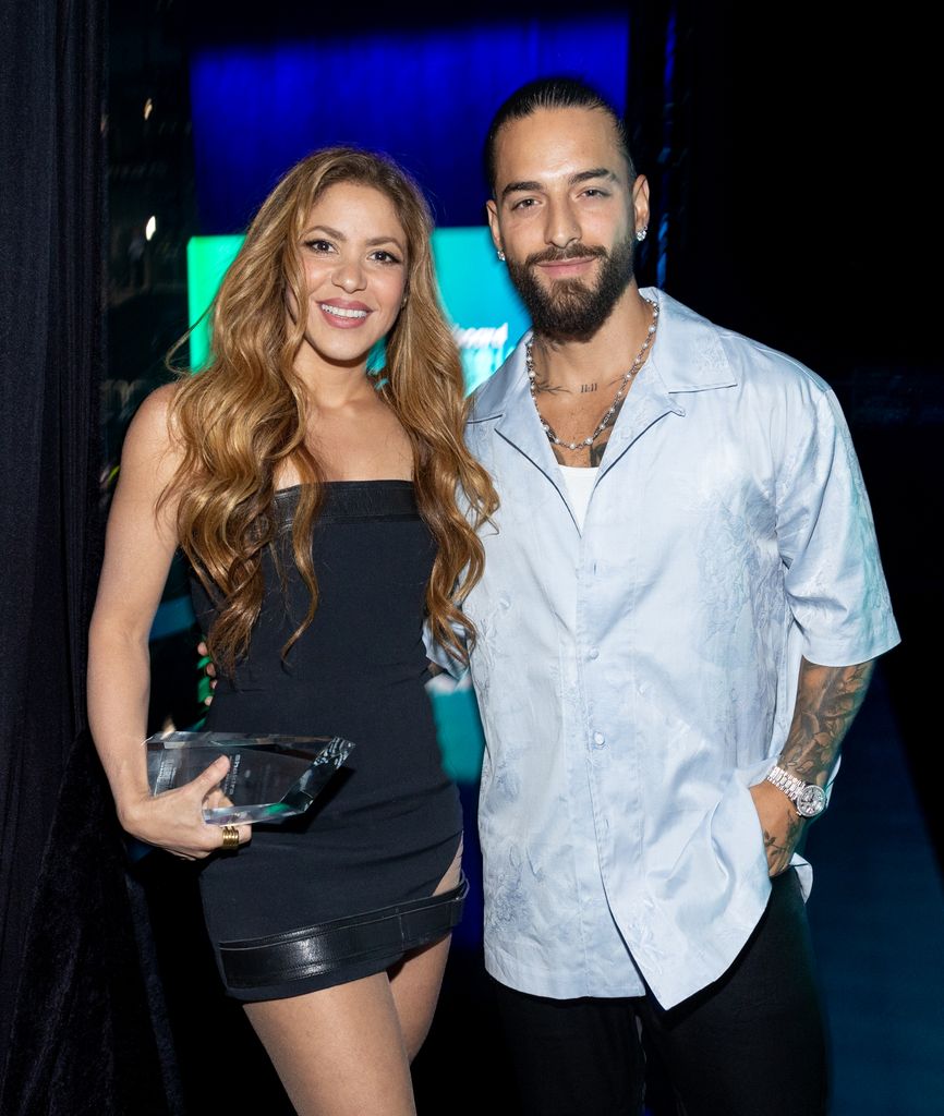 Shakira and Maluma at Billboard Latin Women In Music