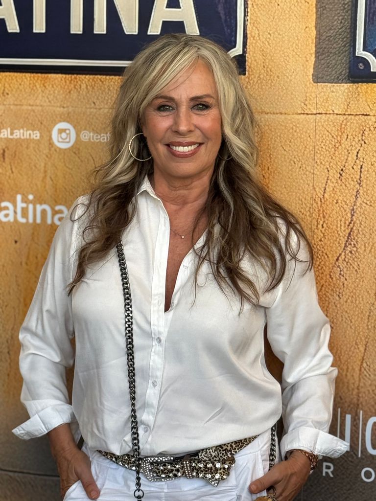 Miriam Díaz-Aroca posa, durante la presentación de la temporada de Pentación Teatros 26/27, en el Teatro La Latina