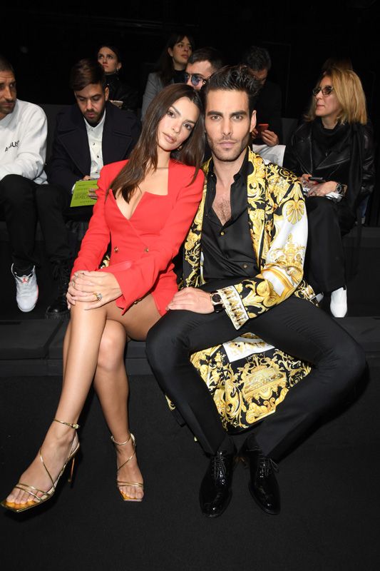 Jon Kortajarena y Emily Ratajkowski 