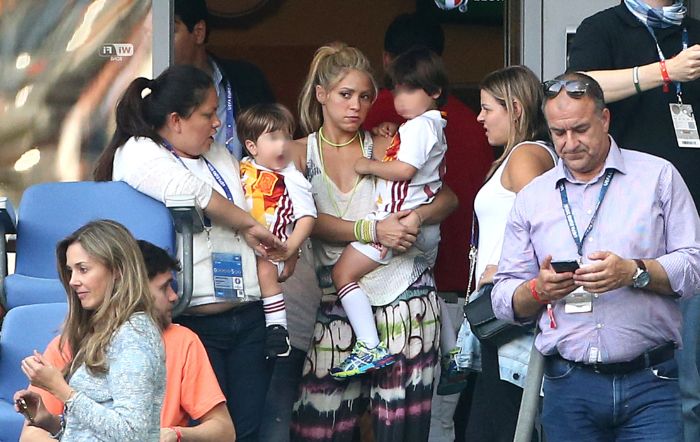 Shakira y Lili Melgar