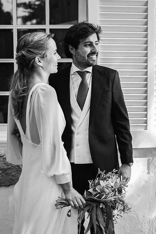 Boda íntima en la casa familiar