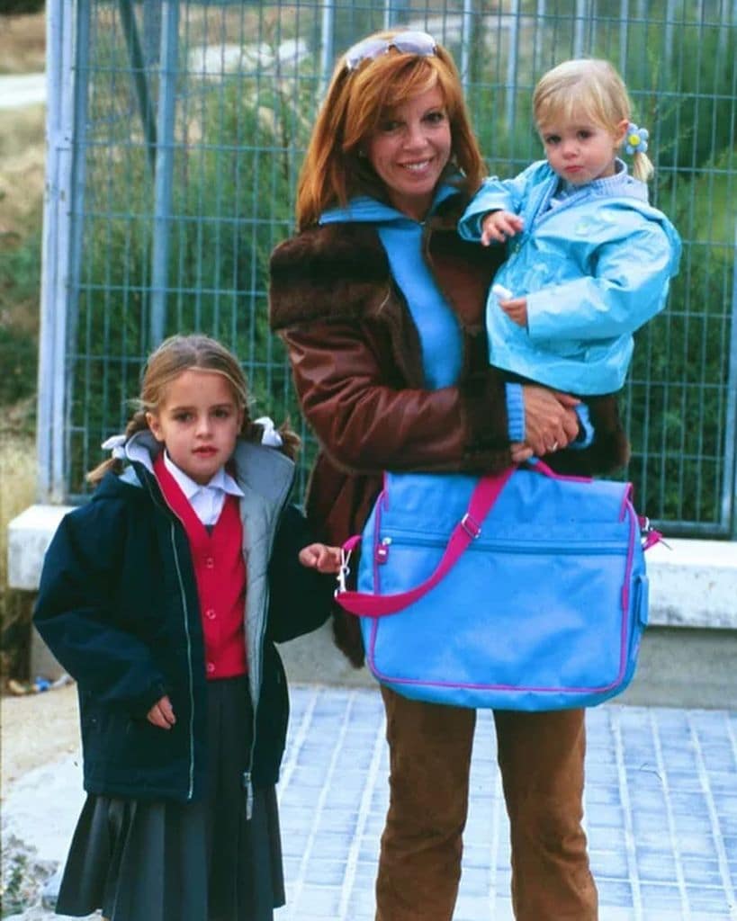 Belinda Washington con sus hijas