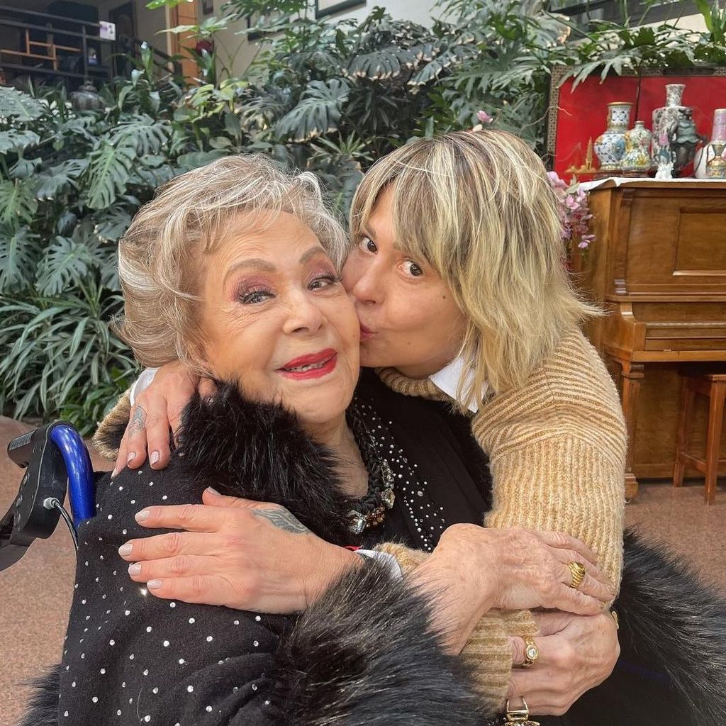 Silvia Pinal y Alejandra Guzmán