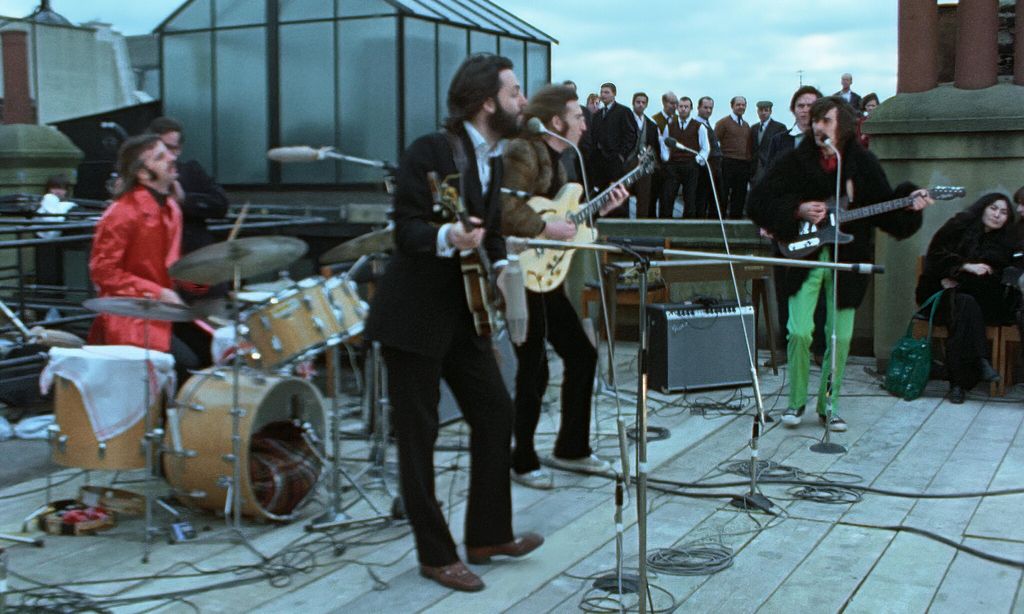 The Beatles’ famous rooftop concert is hitting the big screen: Details
