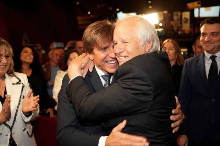 Manuel Díaz y Manuel Benítez juntos por primera vez en un acto
