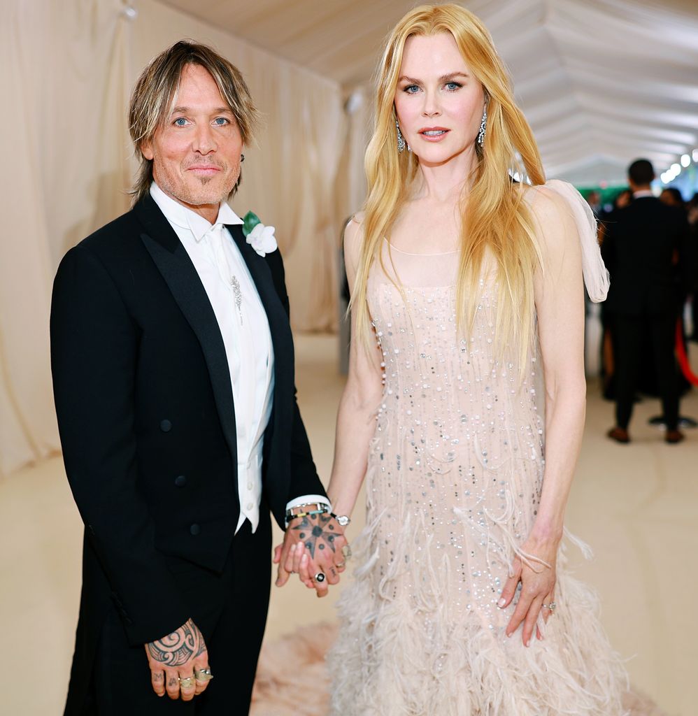 Keith Urban y Nicole Kidman en la Met Gala 2023