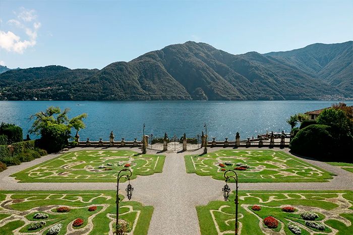 Las vistas desde los jardines son sin duda paradisiacas