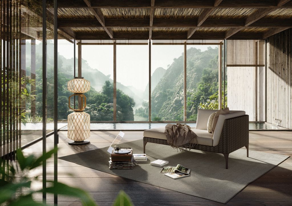 Zona de relax con chaise longue