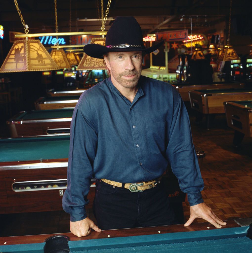 Chuck Norris como Cordell Walker, en la serie de televisión 'Walker Texas Ranger'