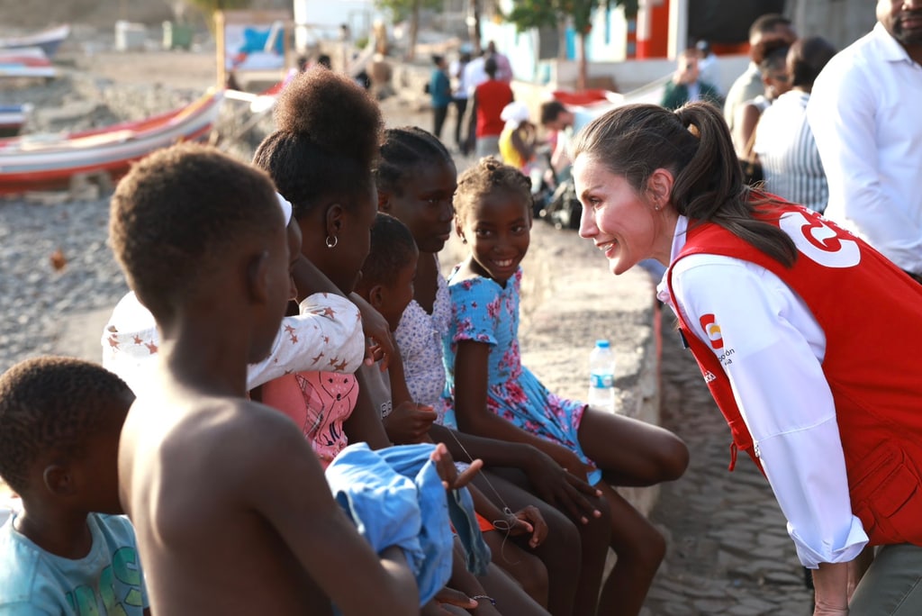 La reina Letizia en Cabo Verde