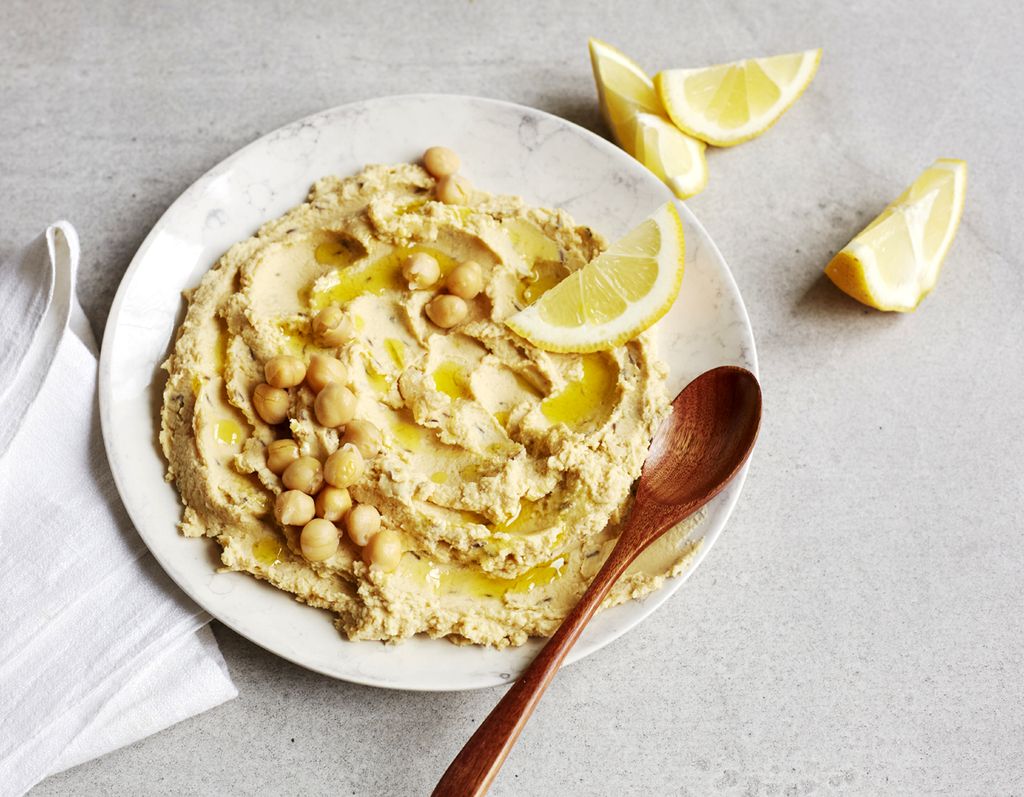 Hummus clásico.
