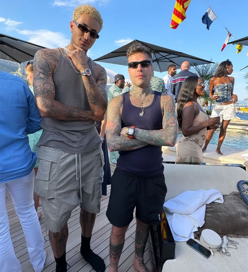 Fedez en el Gran Premio de Mónaco