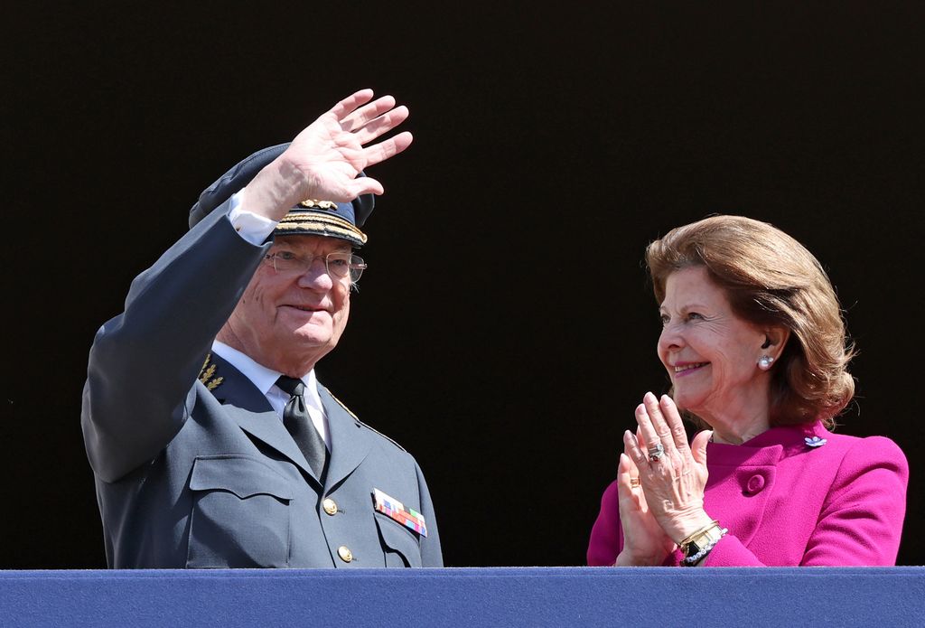 Carlos Gustavo y Silvia de Suecia