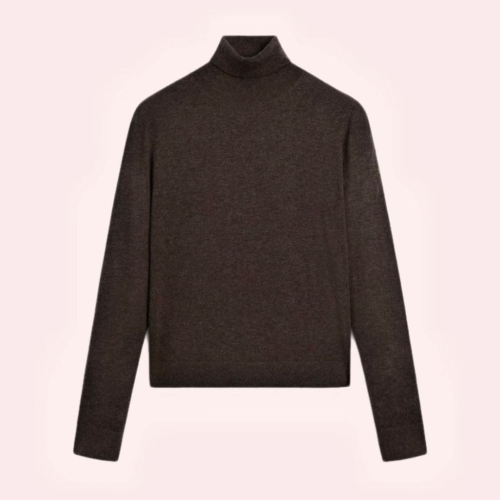 Jersey de cuello alto de Massimo Dutti