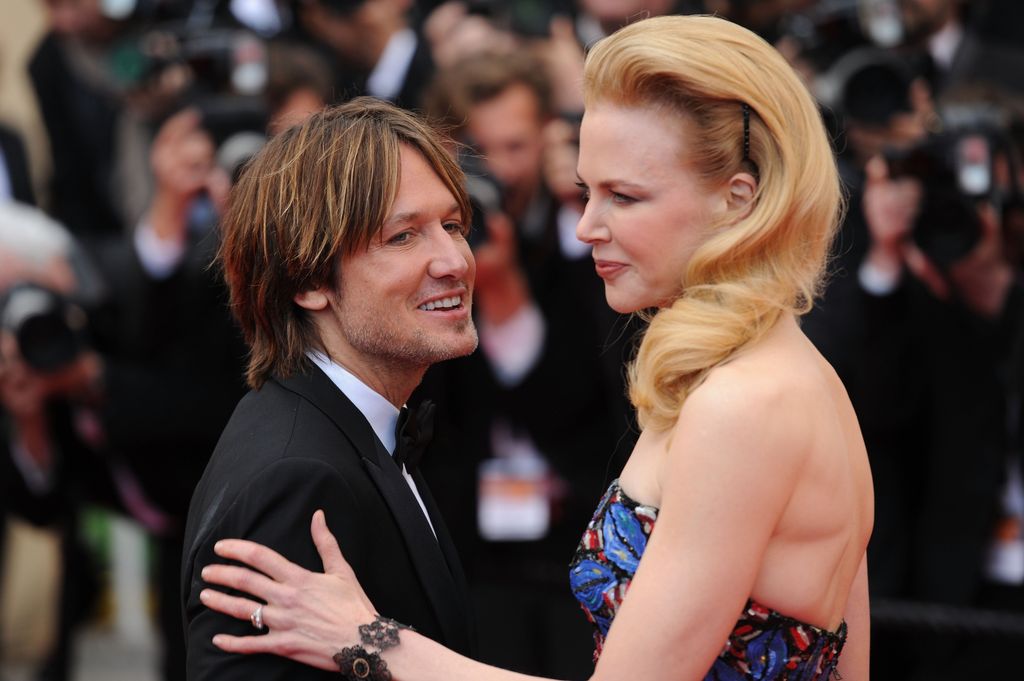 Keith Urban y Nicole Kidman en el Festival de Cannes en 2013