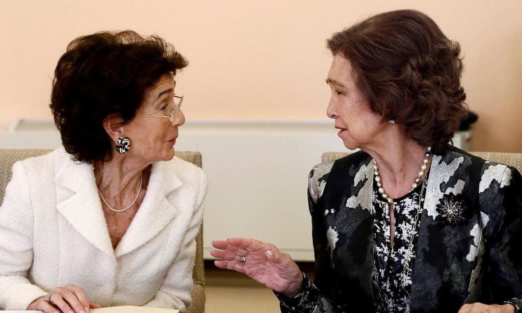 Paloma O\'Shea y la Reina Sofía