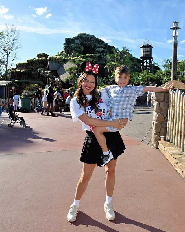 Pamela Silva y su hijo Ford Liam