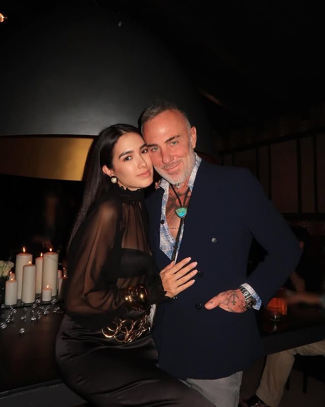 Sharon Fonseca y Gianluca Vacchi