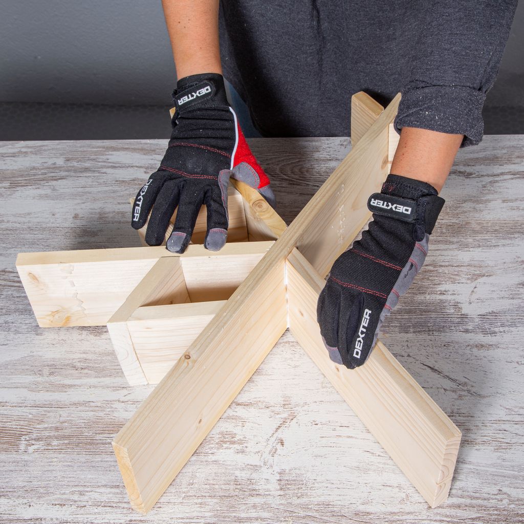 Montar el copo de nieve