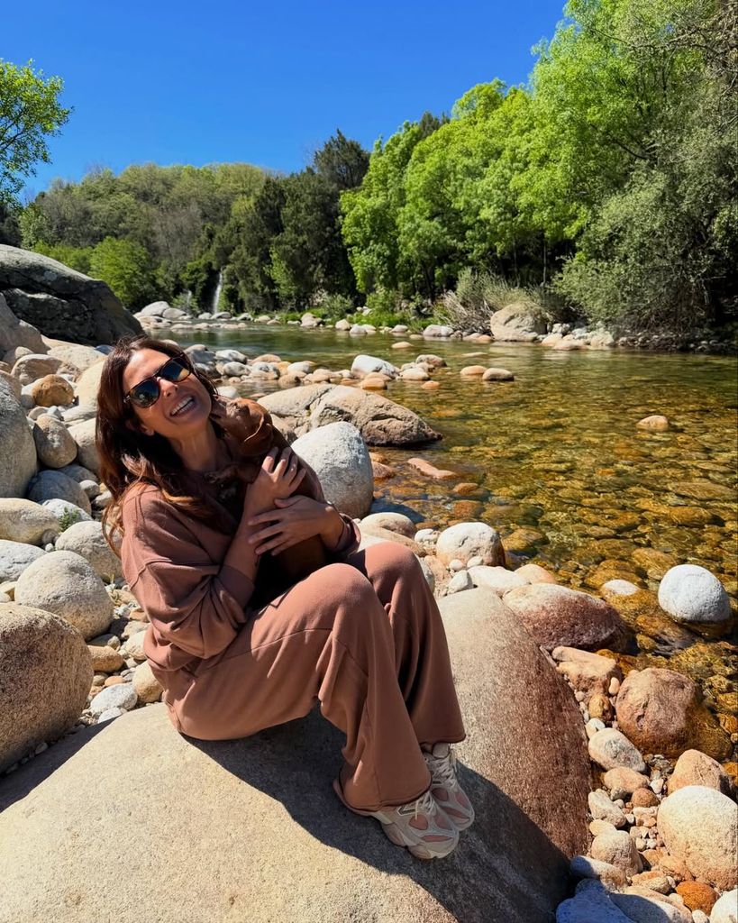 Nuria Roca, en su última escapada rural