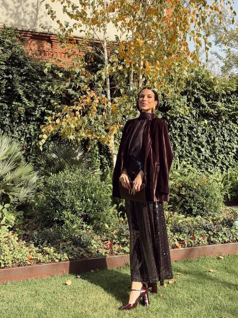 Laura Corsini look de boda de invierno